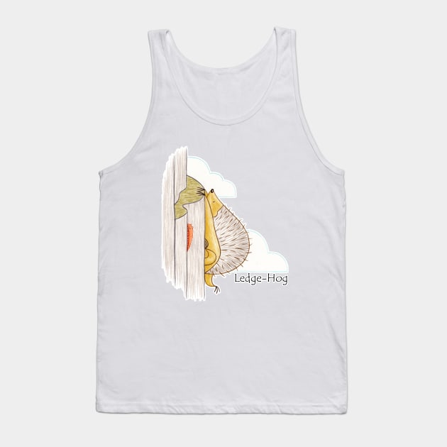 A Hog's Life - Ledge-Hog Tank Top by shiro